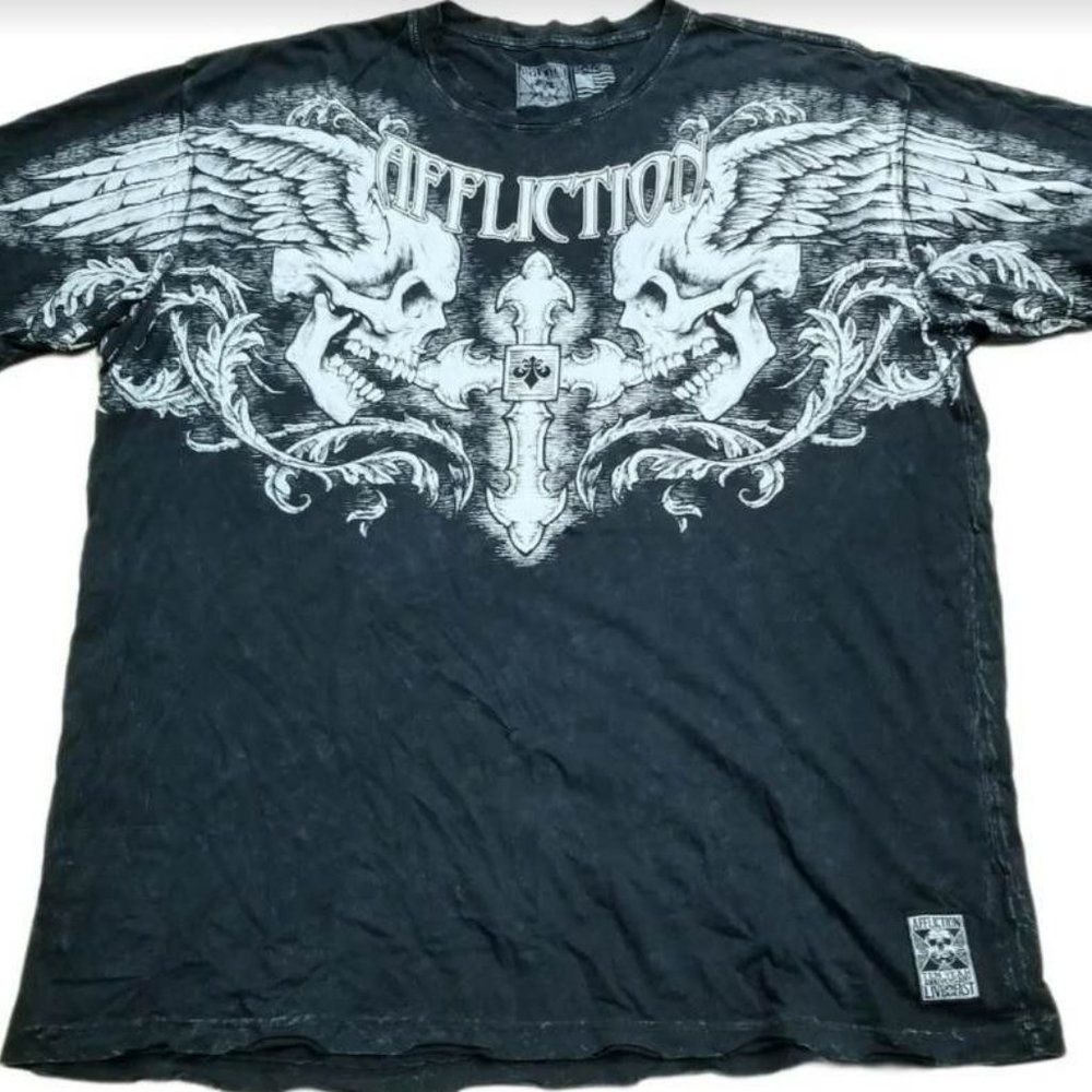 Super vintage Affliction 10 year anniversary addition XL